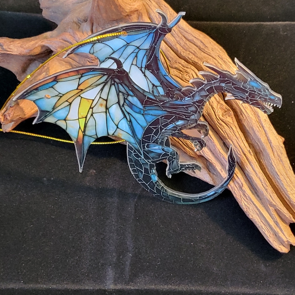 Magic Dragon Acrylic Window Hanging